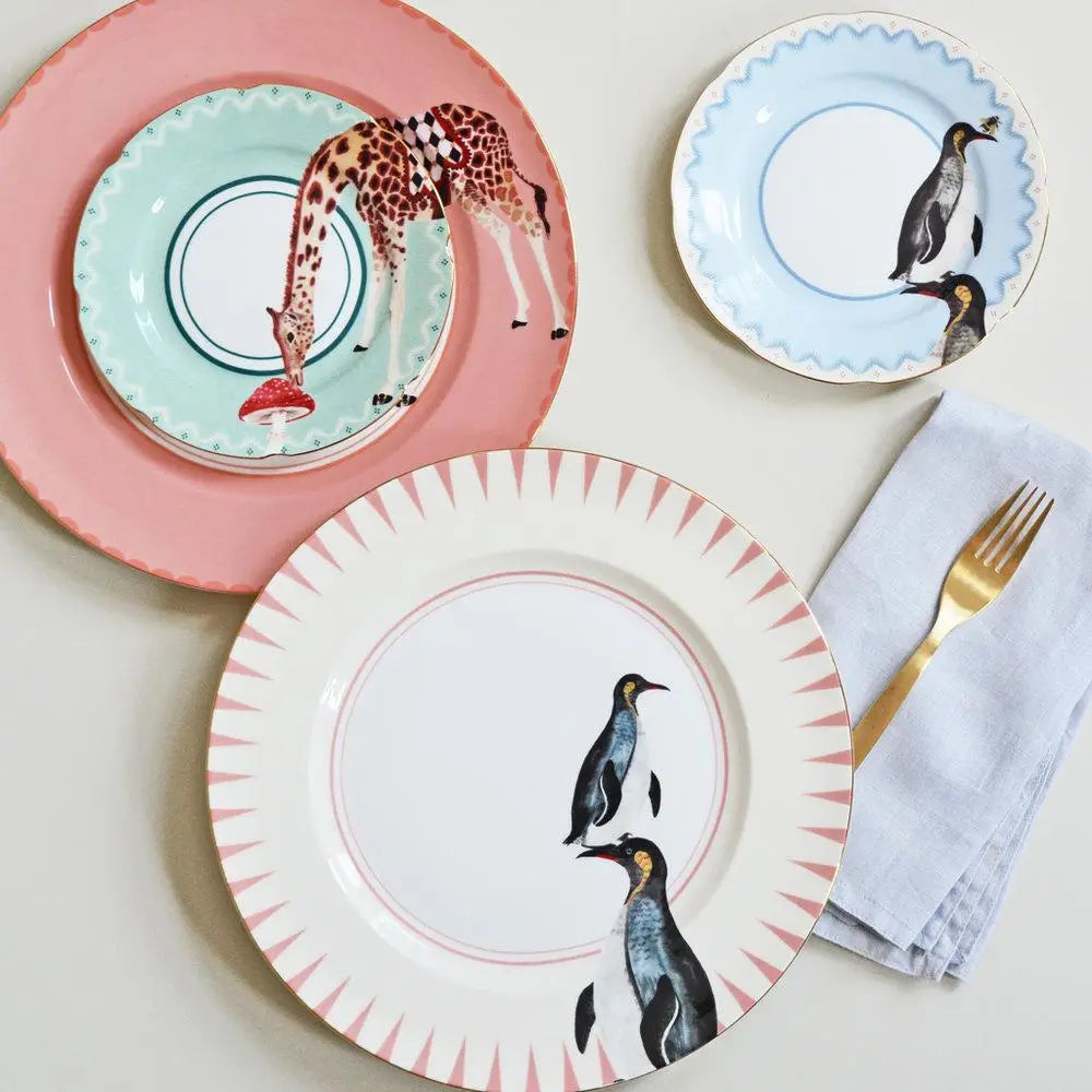 Yvonne Ellen Carnival Animal Plates